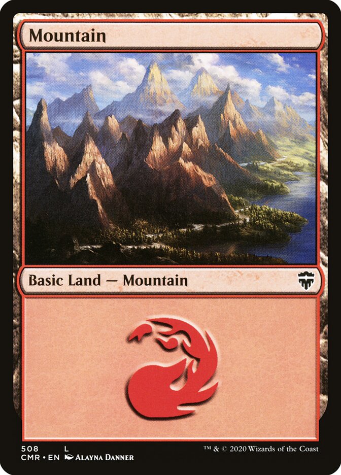 Mountain card front