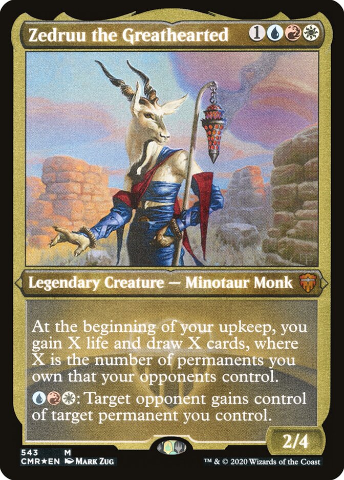 Zedruu the Greathearted card front