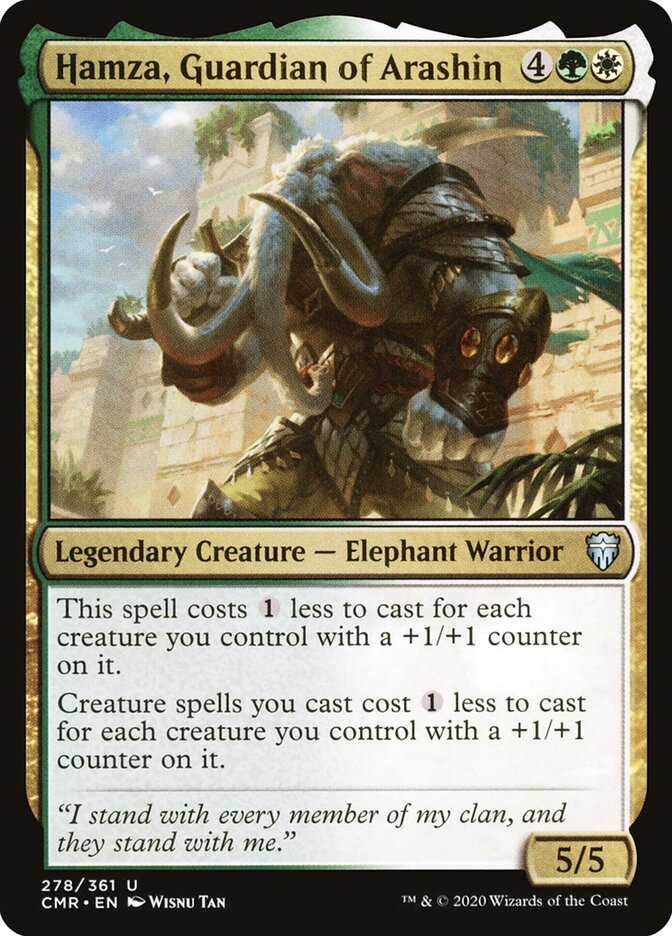 Hamza, Guardian of Arashin card front