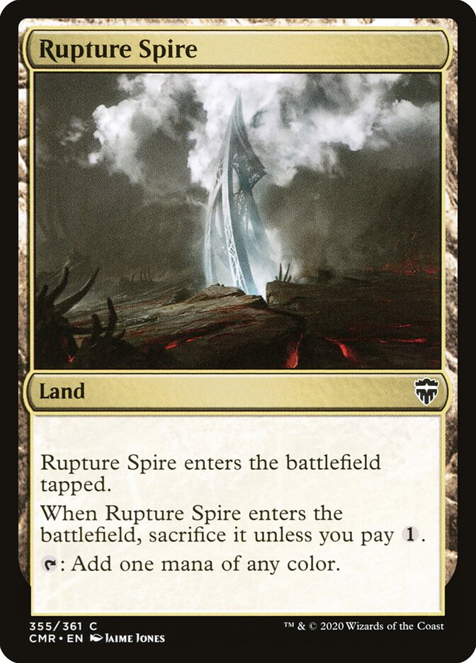 Rupture Spire card front