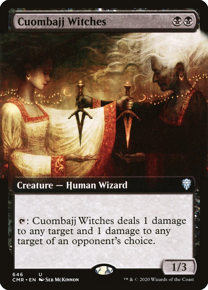Cuombajj Witches card front