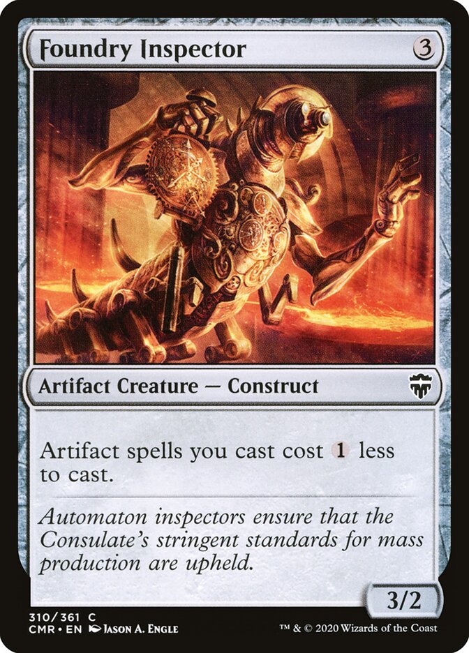 Foundry Inspector card front