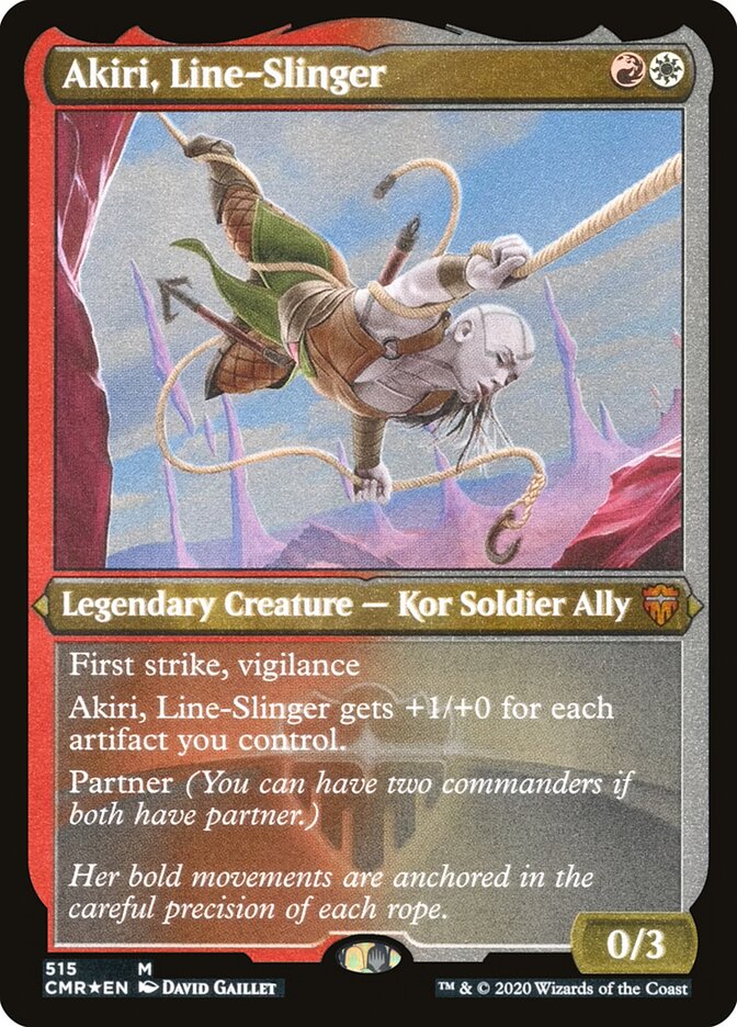 Akiri, Line-Slinger card front