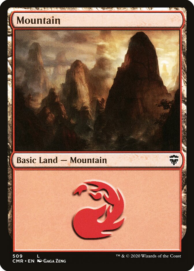 Mountain card front