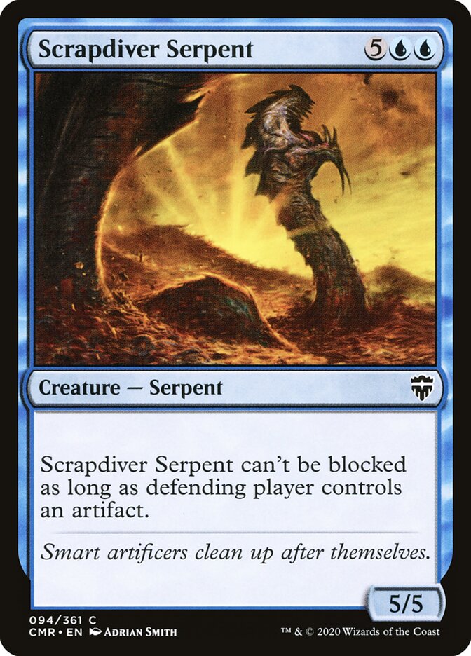 Scrapdiver Serpent card front
