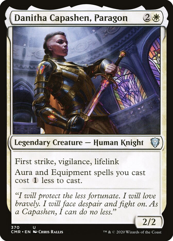 Danitha Capashen, Paragon card front