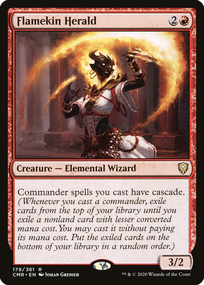 Flamekin Herald card front