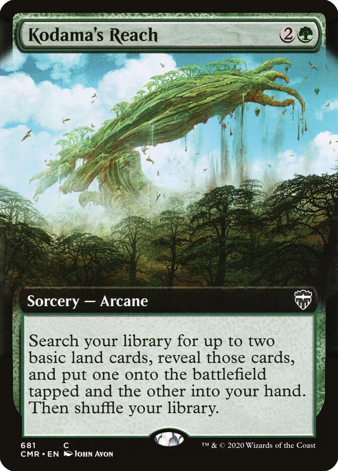 Kodama's Reach card front