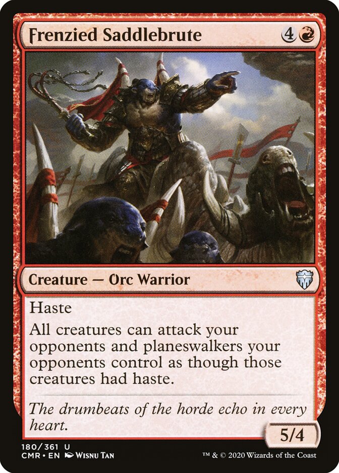 Frenzied Saddlebrute card front