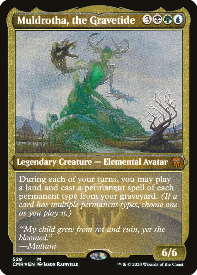 Muldrotha, the Gravetide card front