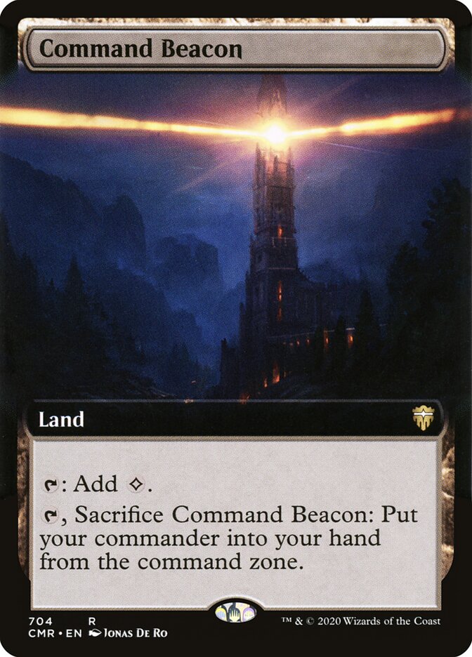 Command Beacon card front