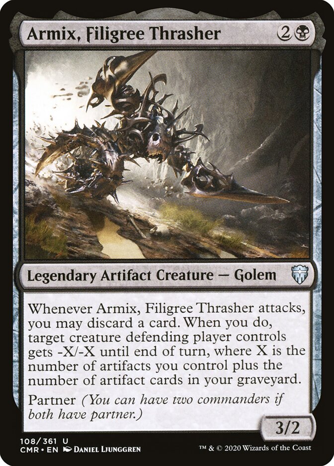 Armix, Filigree Thrasher card front