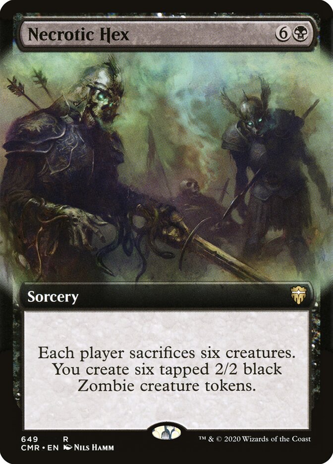 Necrotic Hex card front