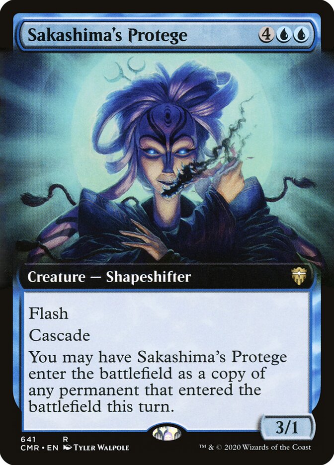 Sakashima's Protege card front