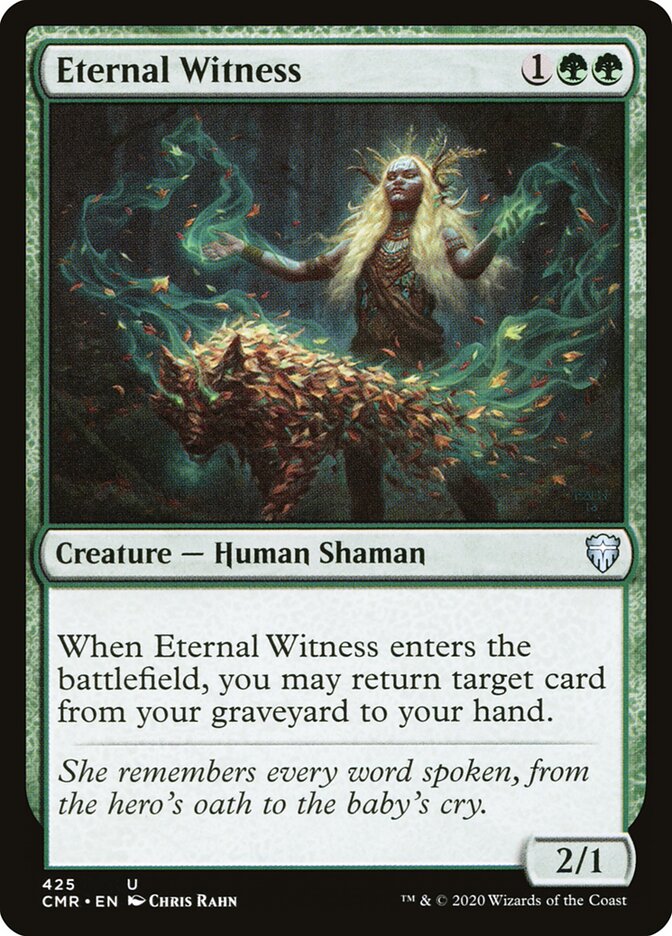 Eternal Witness card front