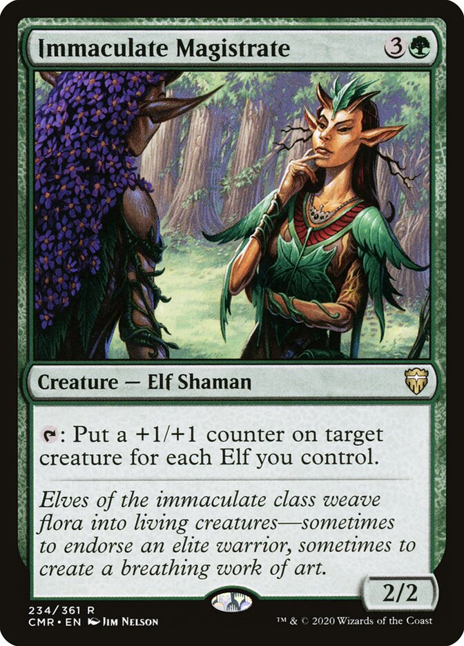 Immaculate Magistrate card front