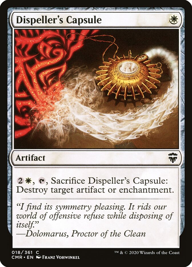 Dispeller's Capsule card front