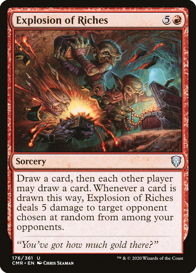 Explosion of Riches card front