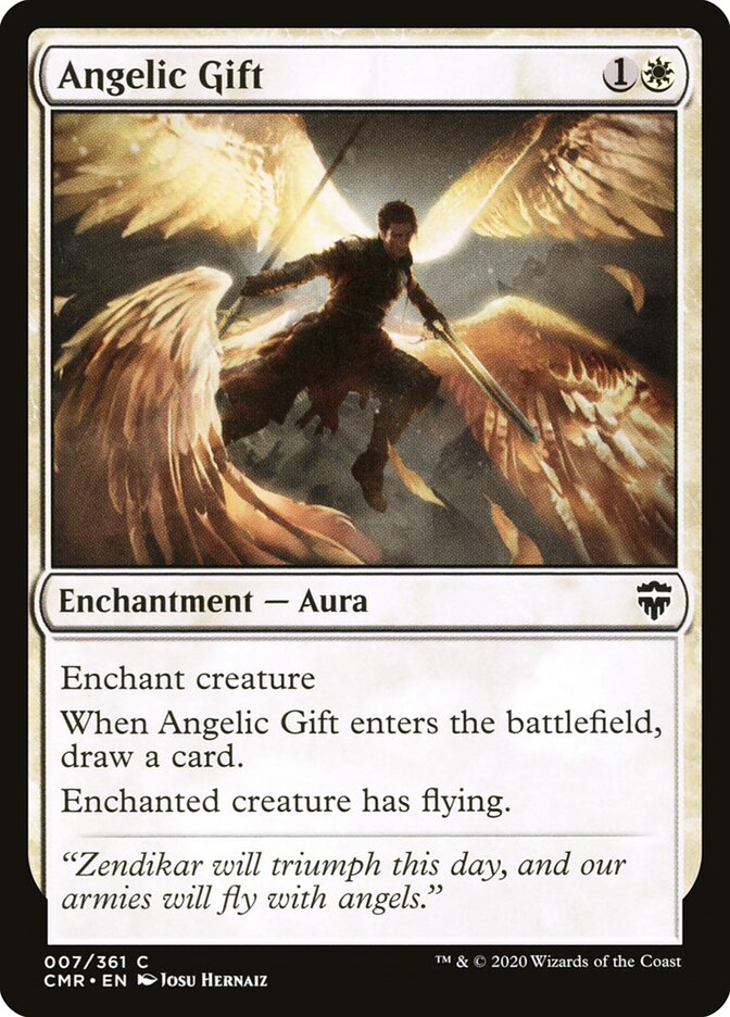 Angelic Gift card front