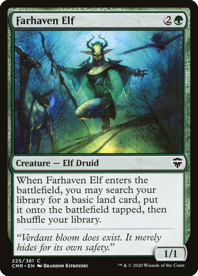 Farhaven Elf card front