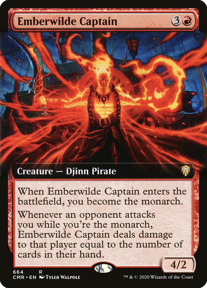 Emberwilde Captain card front