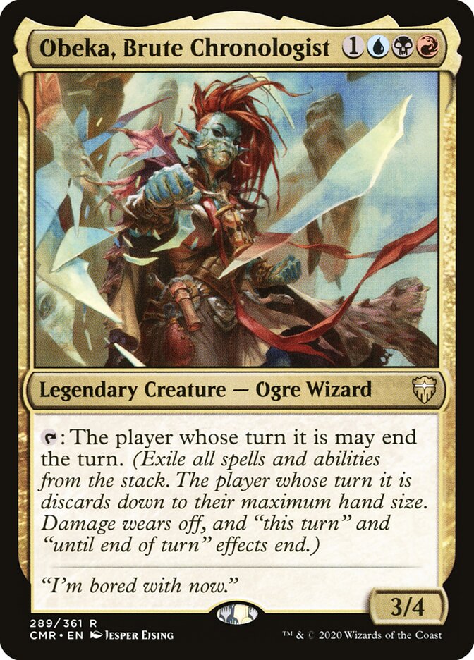 Obeka, Brute Chronologist card front