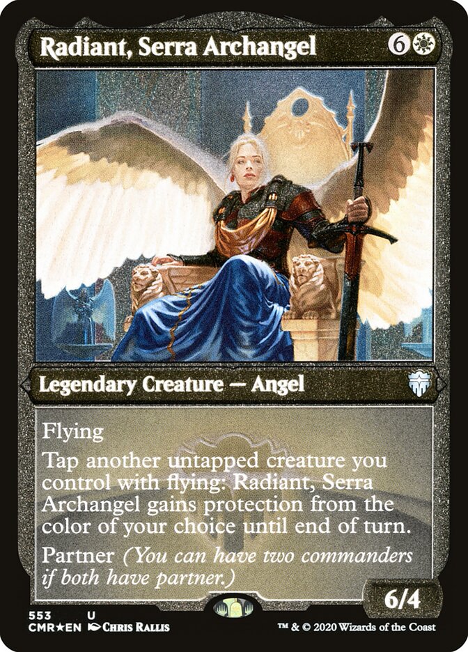 Radiant, Serra Archangel card front