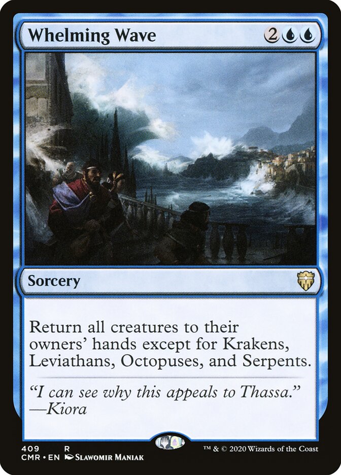 Whelming Wave card front