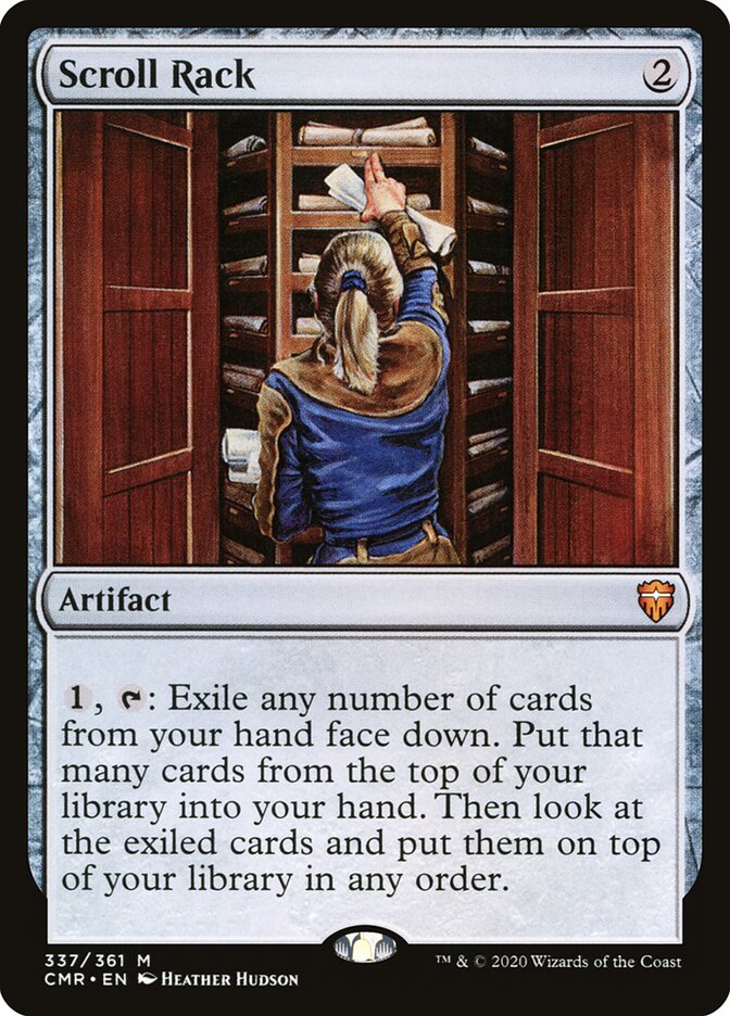 Scroll Rack card front