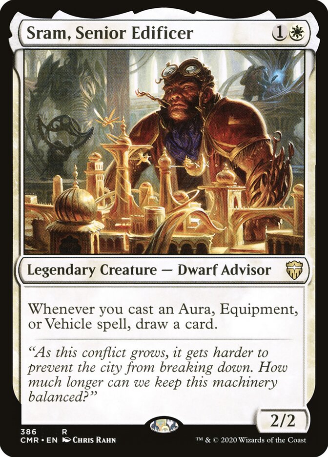 Sram, Senior Edificer card front