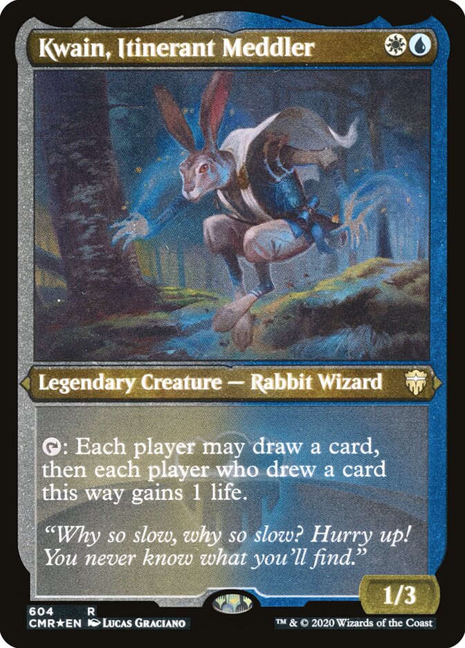 Kwain, Itinerant Meddler card front