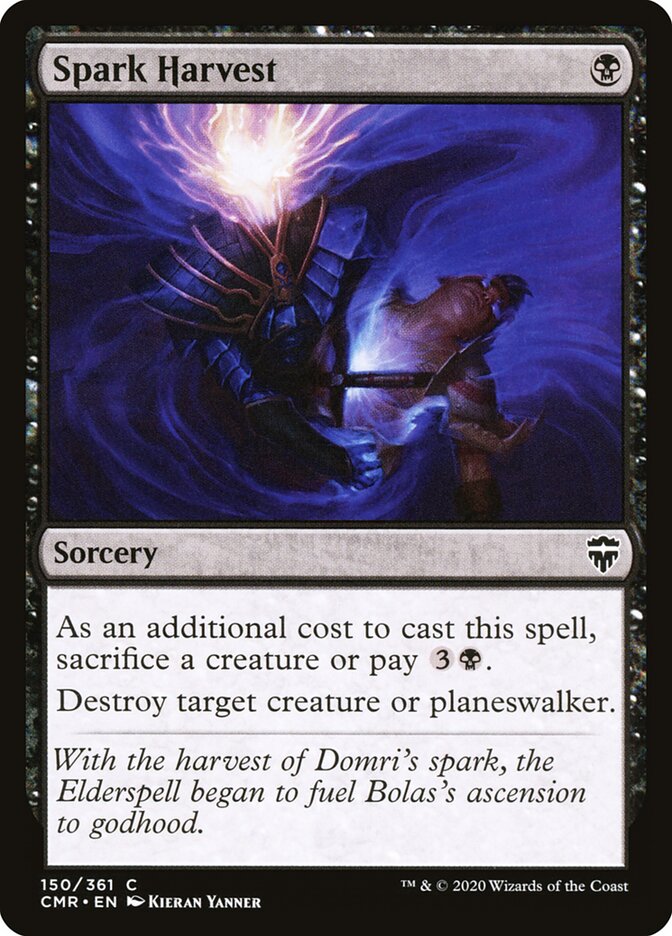 Spark Harvest card front