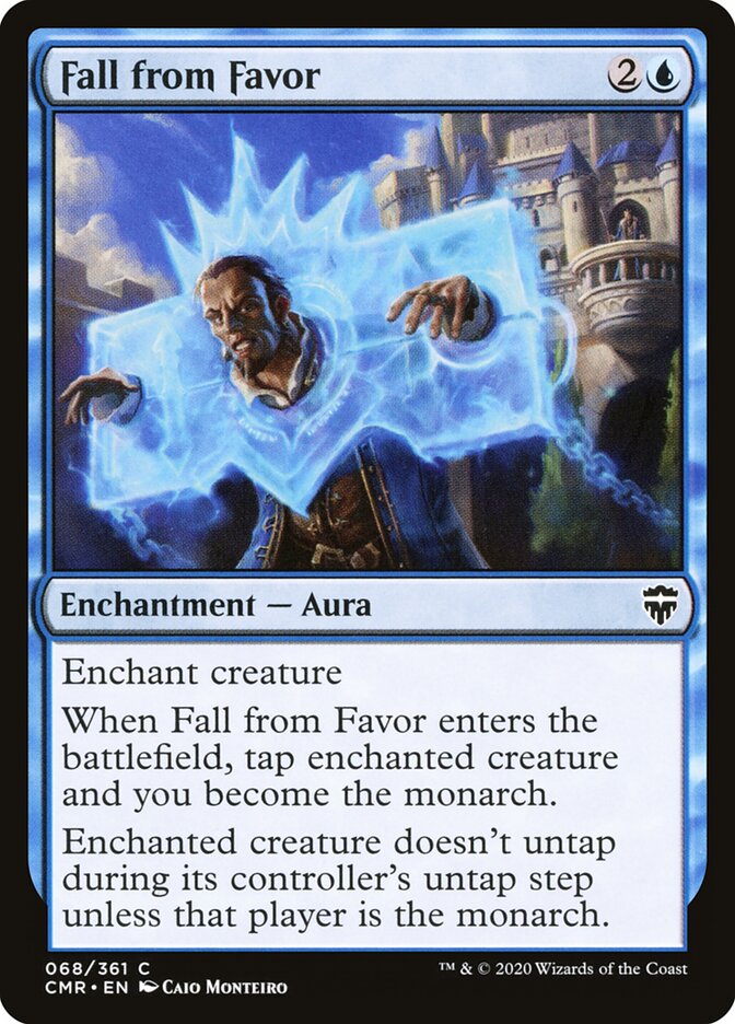 Fall from Favor card front