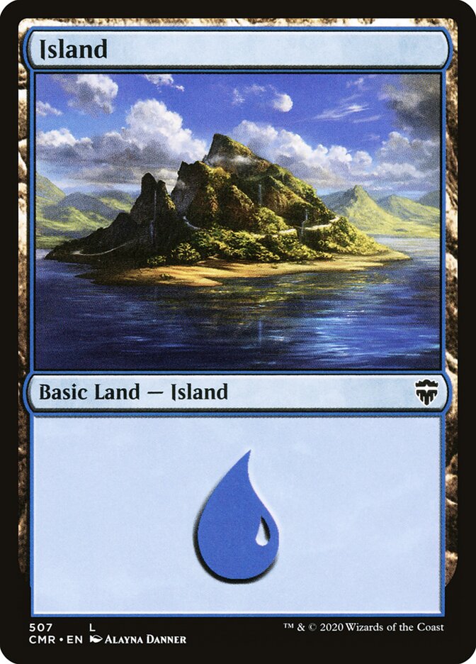 Island card front
