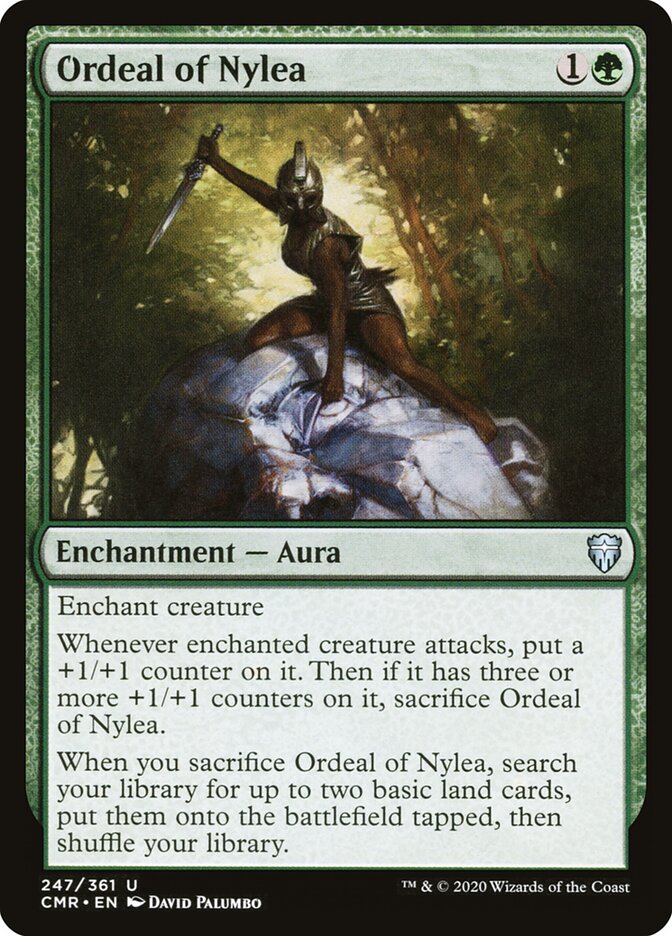 Ordeal of Nylea card front