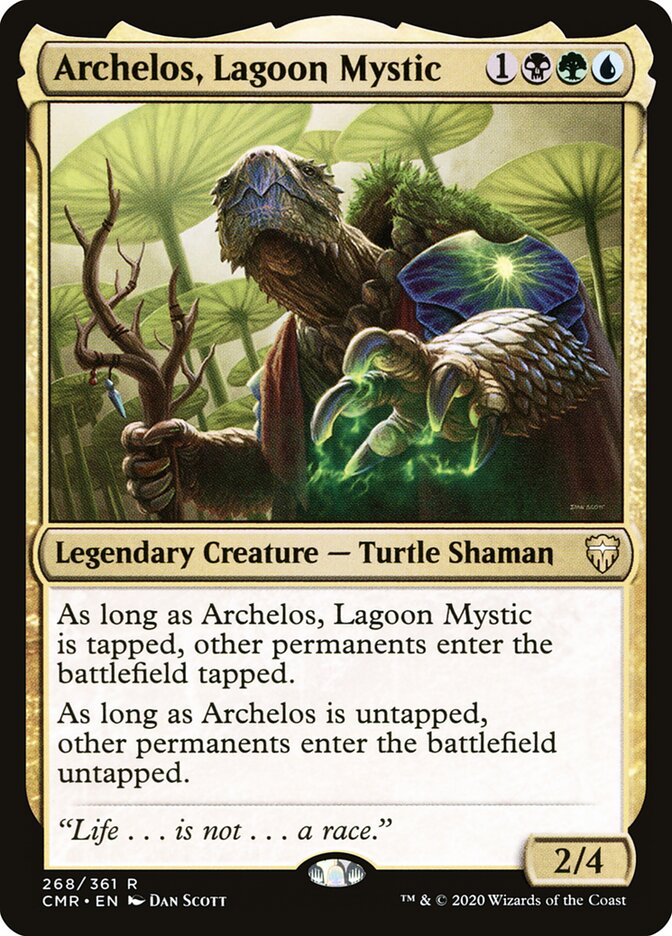 Archelos, Lagoon Mystic card front