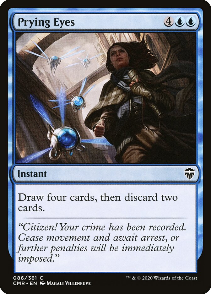Prying Eyes card front