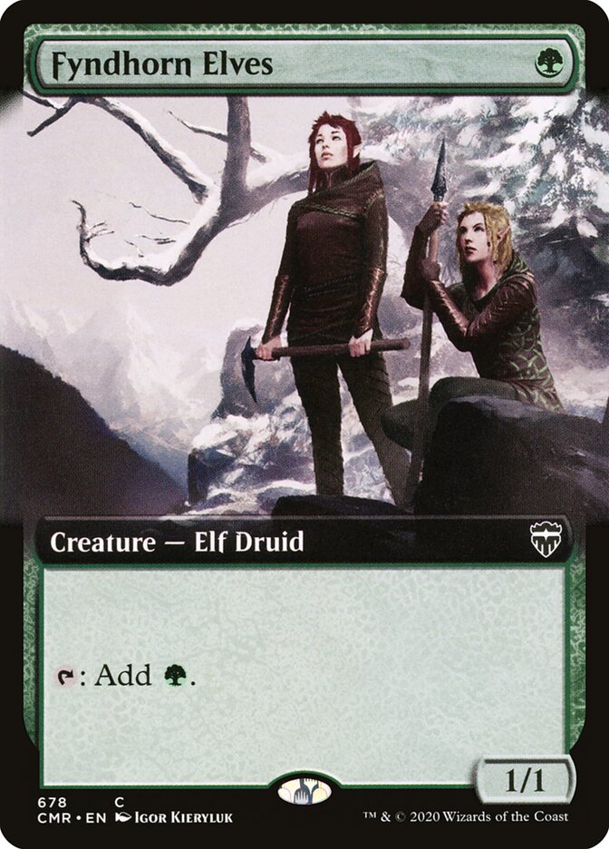 Fyndhorn Elves card front