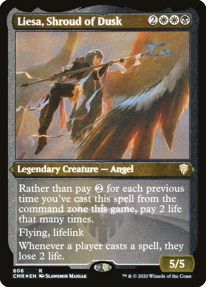 Liesa, Shroud of Dusk card front