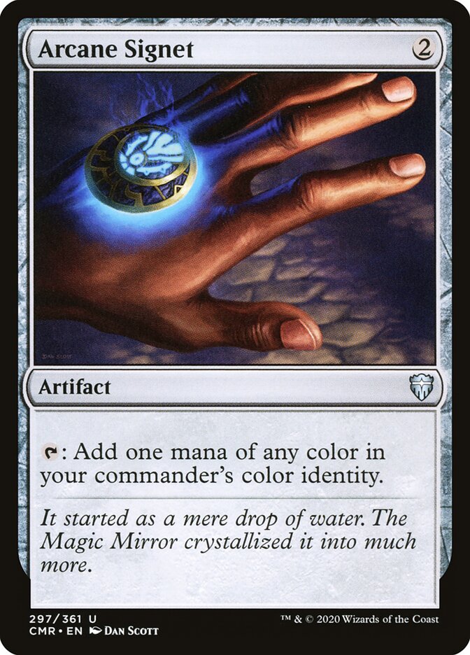 Arcane Signet card front