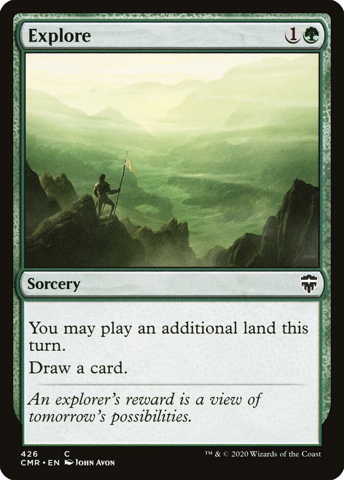 Explore card front