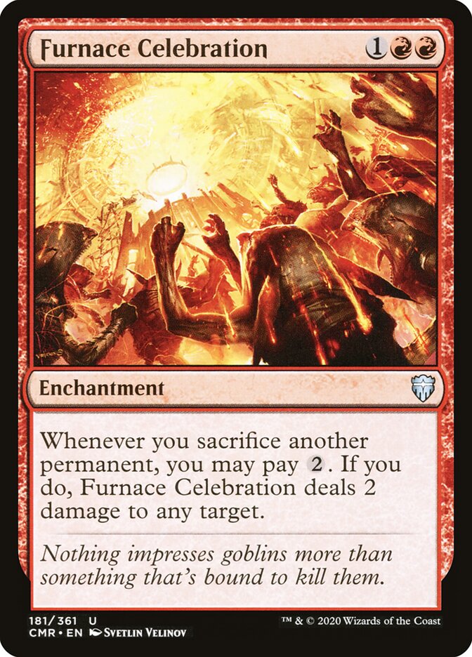 Furnace Celebration card front