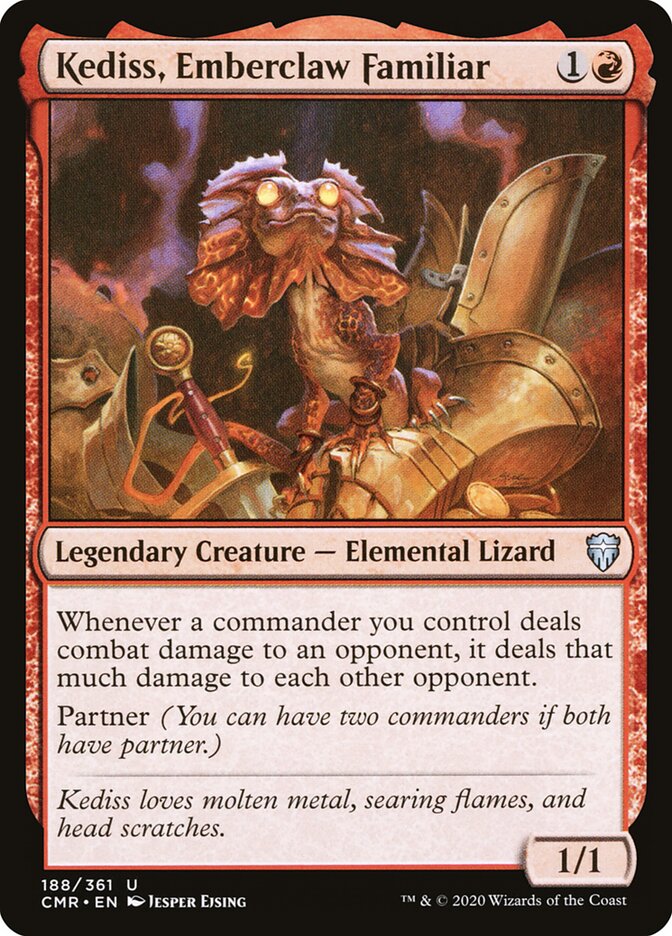 Kediss, Emberclaw Familiar card front
