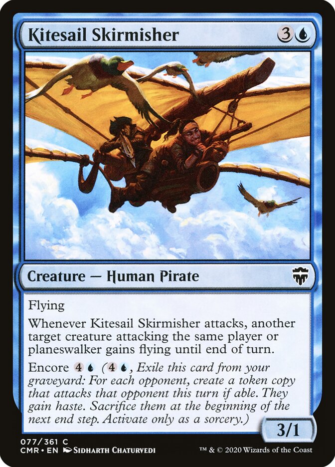 Kitesail Skirmisher card front