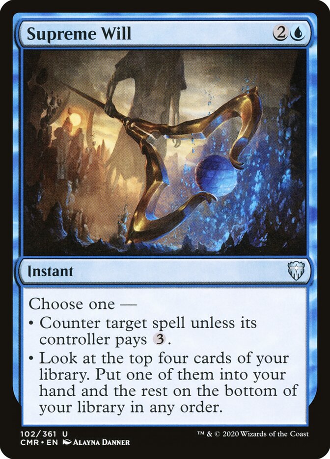 Supreme Will card front