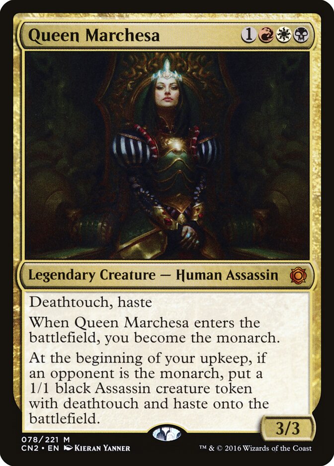 Queen Marchesa card front