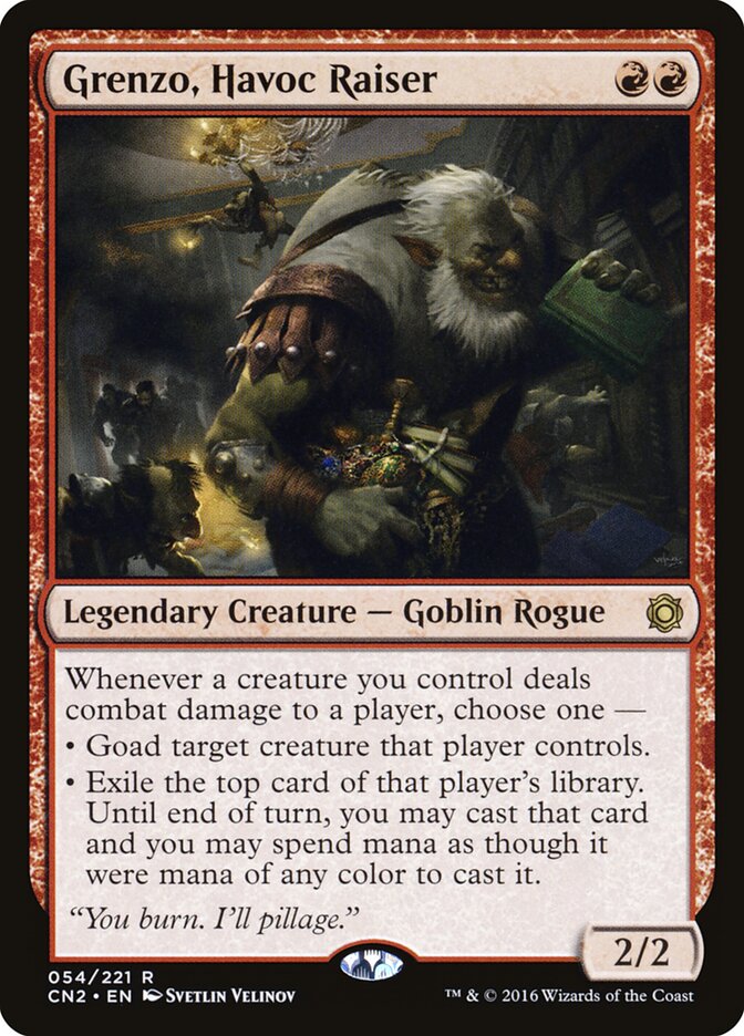 Grenzo, Havoc Raiser card front