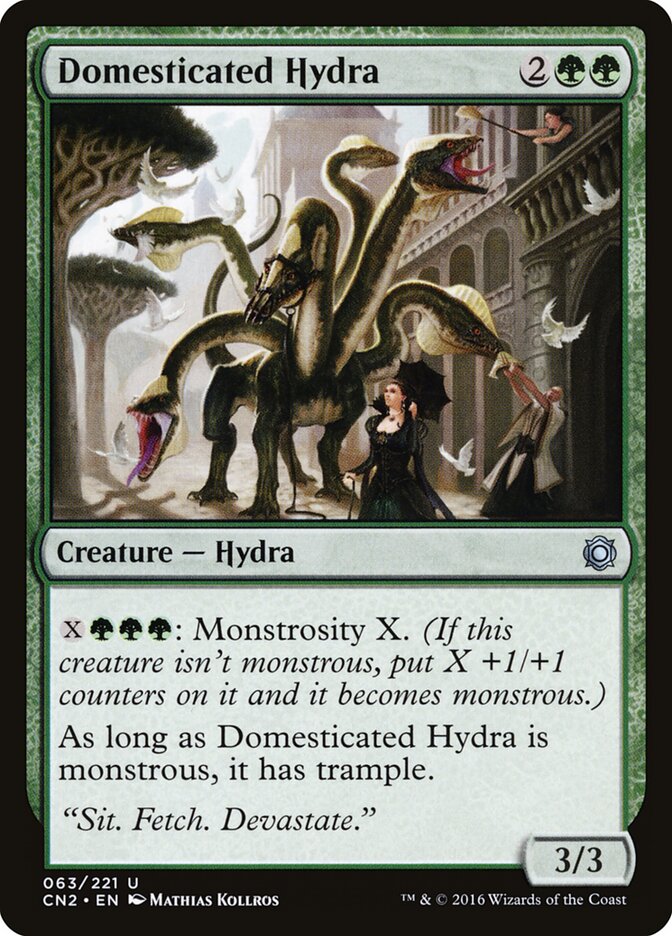 Domesticated Hydra card front