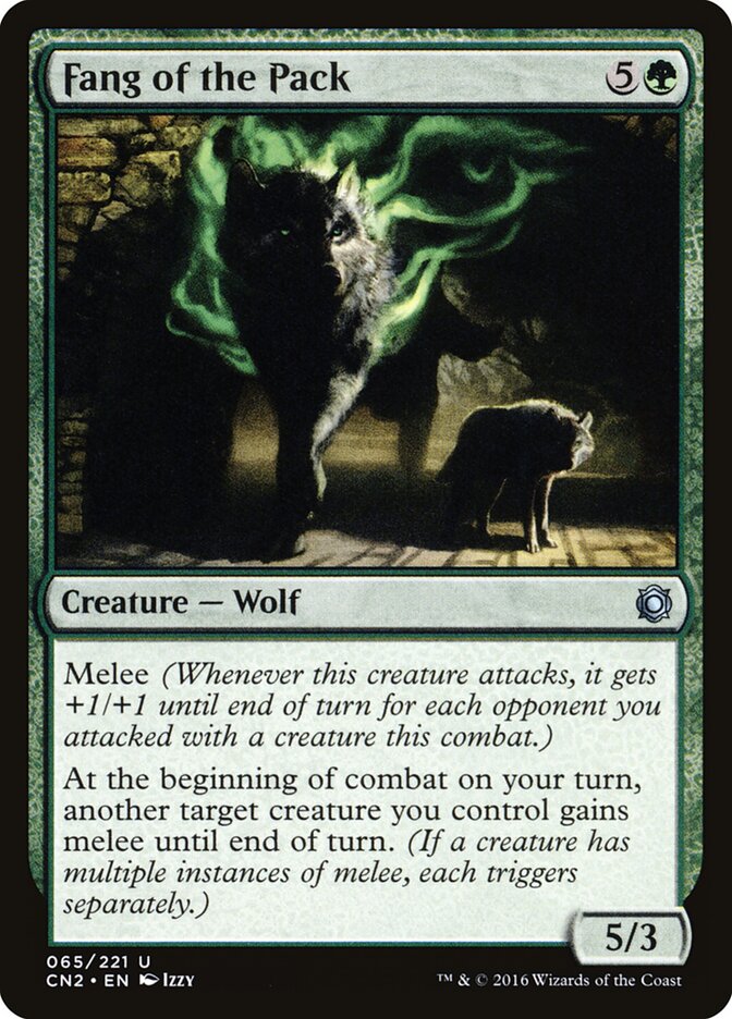 Fang of the Pack card front