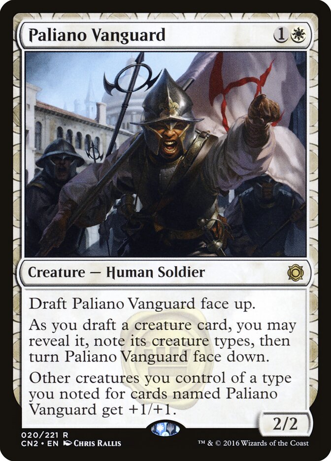 Paliano Vanguard card front
